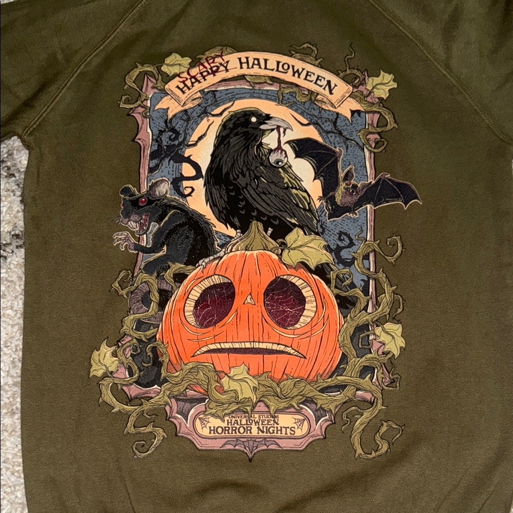 Halloween Horror Nights Graphic hooded Sweatshirt 2023